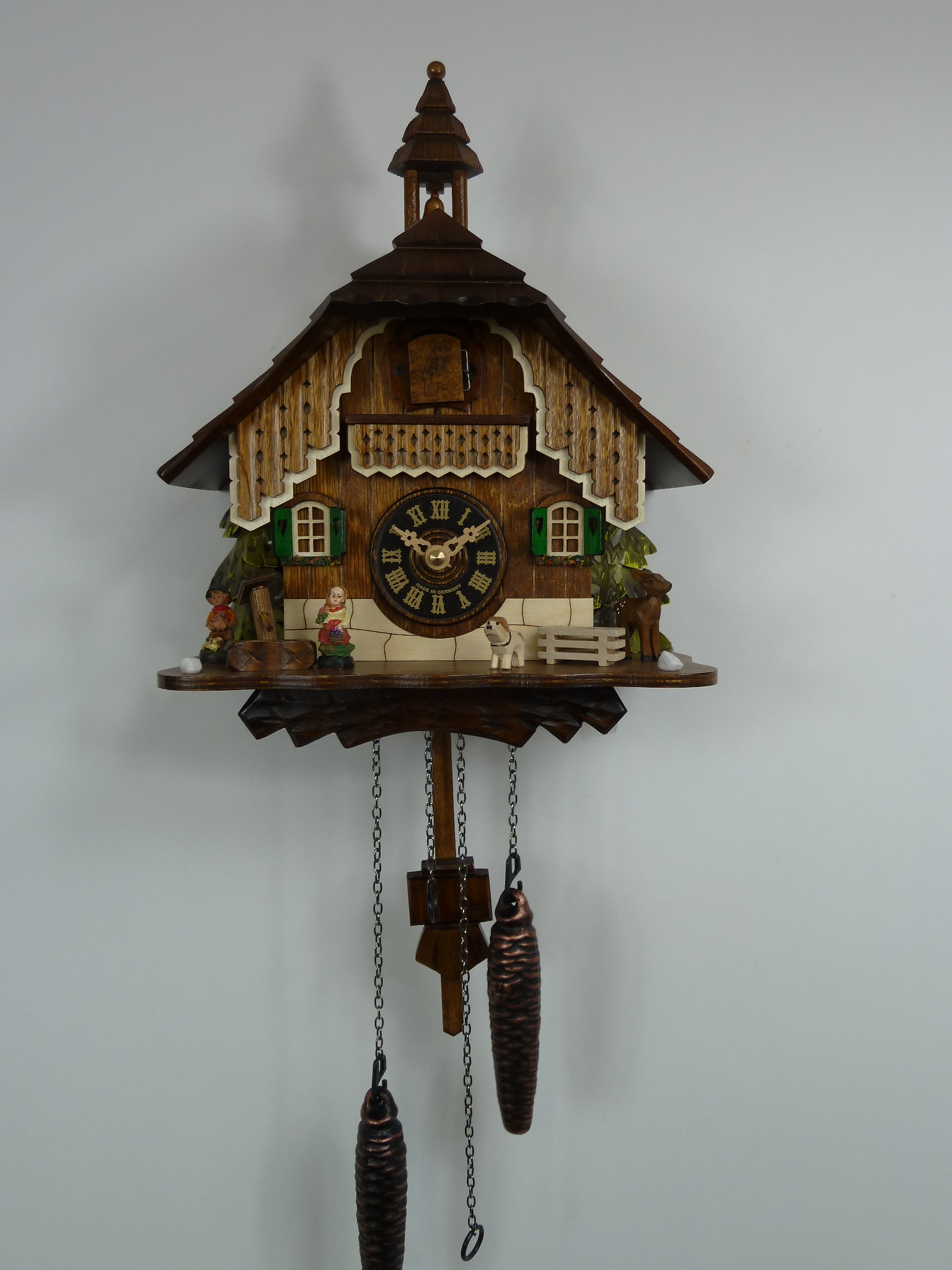 Quartz Bell Tower 429Q Black Forest Cuckoo Clock