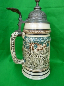 Antique battle Teutoborg forest Stein SOLD